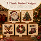 🧘 Ontspannend en geschikt voor beginners – 🎨💎DIY Kerst Parel Kunst Set