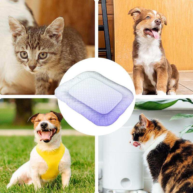 🐶50% KORTING🧊 Stop met het zien van je hijgende hond op de hete vloer! Dit is geen gewoon matje, dit is een persoonlijke airco voor zijn vacht. De zijde absorbeert zijn hitte en blijft urenlang ijskoud!