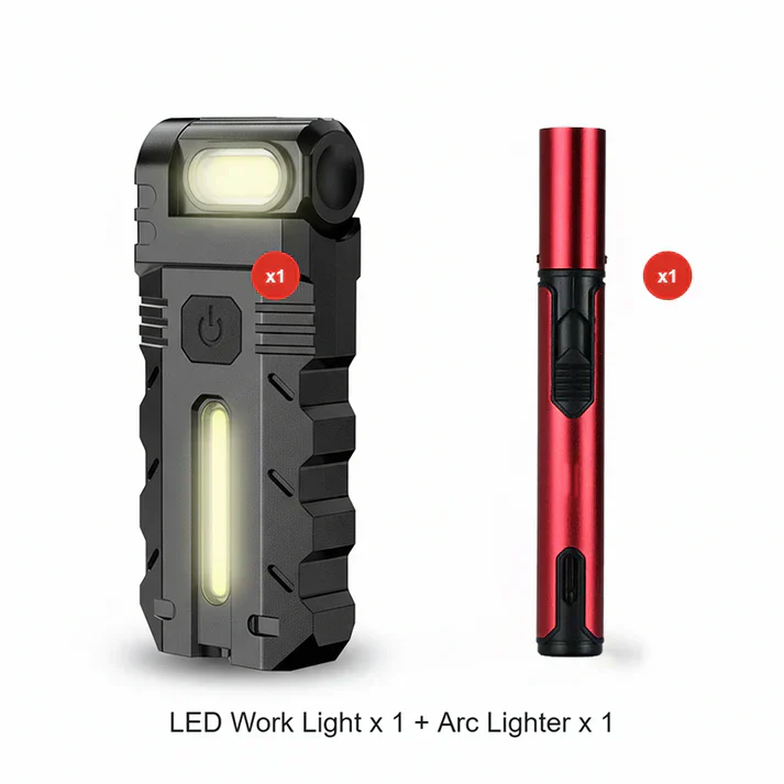 🎁2026 Nieuw binnen 50% KORTING💥LED-werklamp met 180° draaibare kop