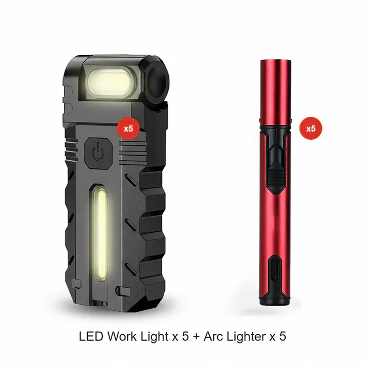 🎁2026 Nieuw binnen 50% KORTING💥LED-werklamp met 180° draaibare kop