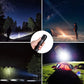 Oplaadbare LED Zaklamp 90000 Lumen – Tactische Zaklamp met Powerbank & 7 Modi