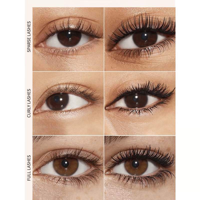 🔥 1 + 1 gratis | Populaire mascara voor krullende en volle wimpers🛒 |Waterbestendig 🚿