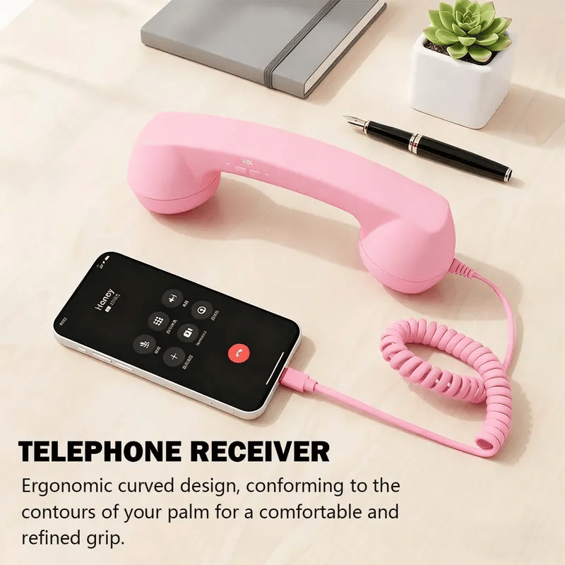 ⏳ 50% KORTING! ⏰ Retro Telefoonhoorn met Bluetooth | Klassiek Vintage Design | Voor Thuis & Kantoor