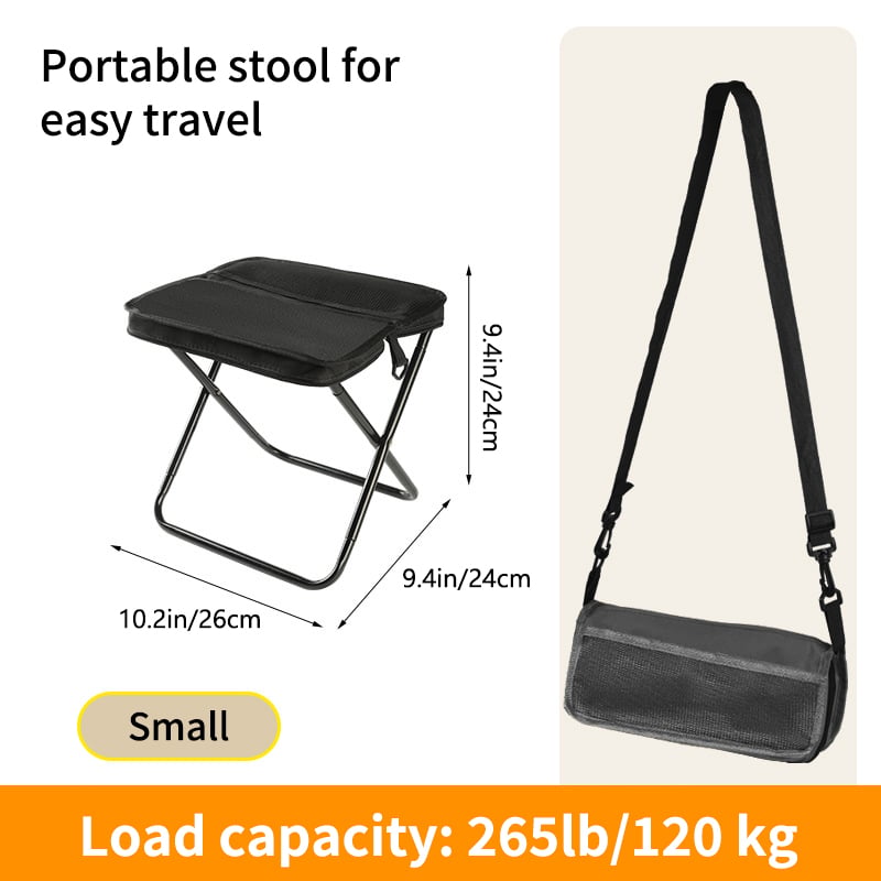 Ultralichte Opvouwbare Kruk – Draagt Tot 120 kg