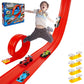 🎁Vroege kerstuitverkoop met 49% KORTING🎅🧩 DIY racebaan van aluminiumlegering met zuignappen - Verstelbare lay-out voor creatief spelen, ontwikkelt motorische vaardigheden en logica 🚗📦