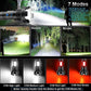 Oplaadbare LED Zaklamp 90000 Lumen – Tactische Zaklamp met Powerbank & 7 Modi