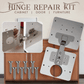 Scharnier Reparatieset – Universele Kastdeur Reparatieplaat RVS