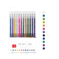 Glitter Gelpen Set - Veelkleurige Pennen Creatief Schrijfwaren Cadeau