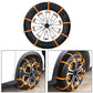 Winter Auto Antislipkettingen - Universeel 10 Stuks Super Slijtvast & Eenvoudig Installeren