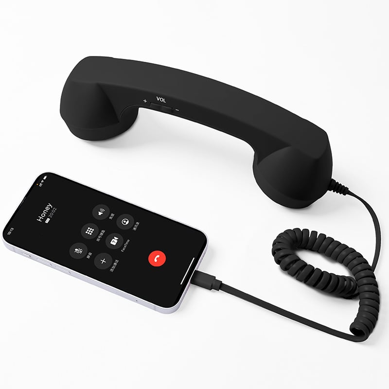 ⏳ 50% KORTING! ⏰ Retro Telefoonhoorn met Bluetooth | Klassiek Vintage Design | Voor Thuis & Kantoor