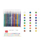 Glitter Gelpen Set - Veelkleurige Pennen Creatief Schrijfwaren Cadeau