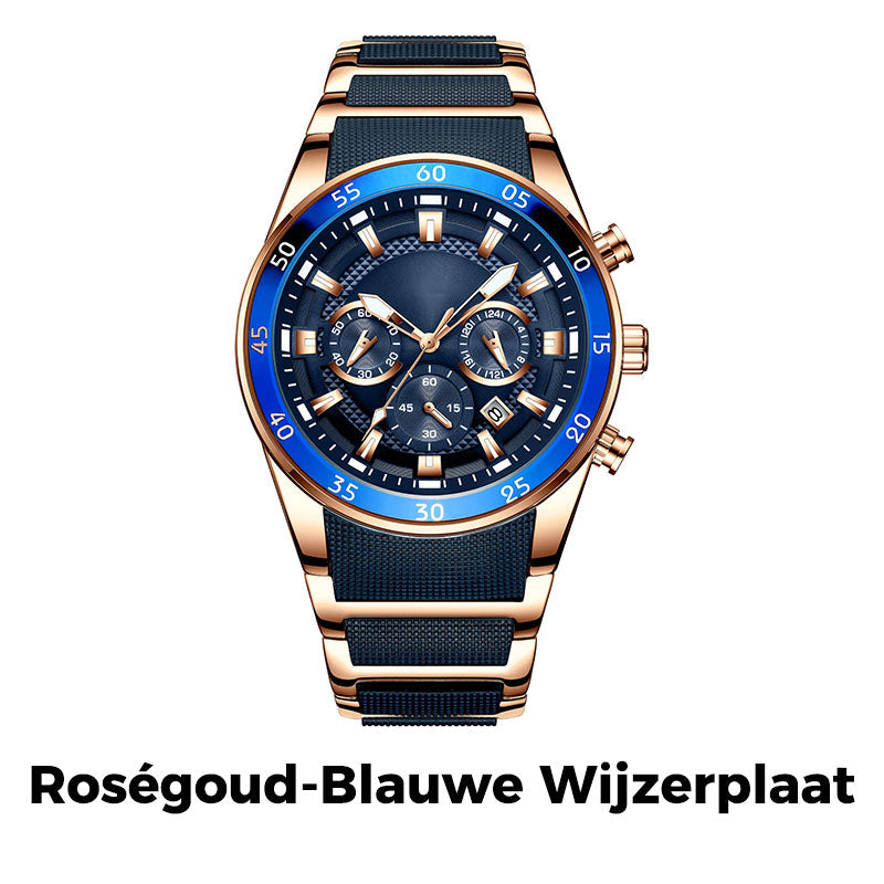 🔥 HOT SALE - 50% KORTING 🎁 Multifunctioneel Waterdicht Quartz Horloge voor Heren