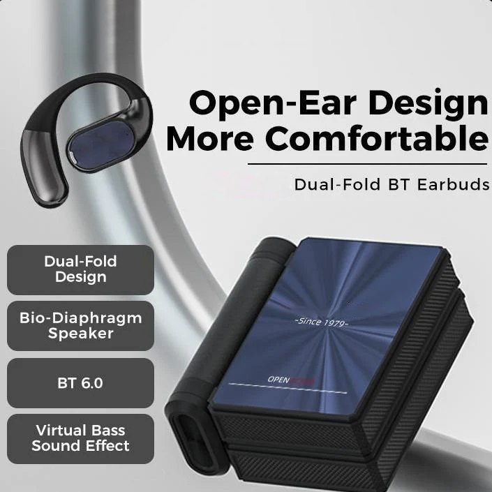 ✨Draadloze Oordopjes Bluetooth 6.0 met Ruisonderdrukking, 145H Lange Batterijduur, IPX5 Waterdichte Sport Oordopjes