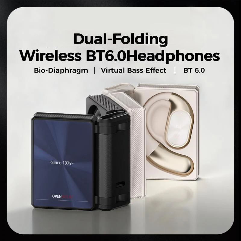 ✨Draadloze Oordopjes Bluetooth 6.0 met Ruisonderdrukking, 145H Lange Batterijduur, IPX5 Waterdichte Sport Oordopjes