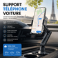 🚗 360° draaibare en verstelbare mobiele telefoonhouder voor in de auto– Draaibaar, verstelbaar & universeel✨
