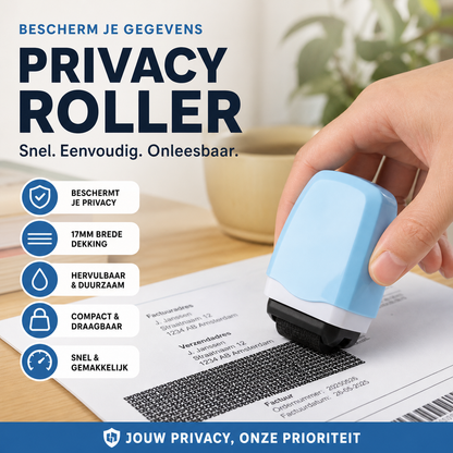 🔒 50% KORTING! Privacy Roller – Bescherm Persoonlijke Gegevens Snel & Eenvoudig 📦