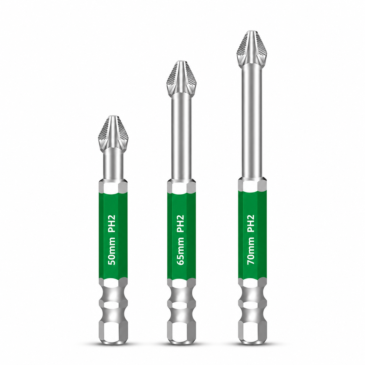 🛠50% KORTING🧱Set magnetische kruiskopbits – antislipgreep en schokbestendig, voor doe-het-zelf en reparaties