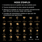 👁️‍🗨️Handgemaakte Tarot Vision-hanger: maak op elk moment verbinding met kosmische wijsheid (✨Wordt geleverd met handleiding)