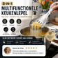 🍲🥄 5-in-1 keukenlepel | Scheppen, zeven, scheiden, malen & openen | 304 RVS | 23,5 cm | Vaatwasmachinebestendig | 50% KORTING!