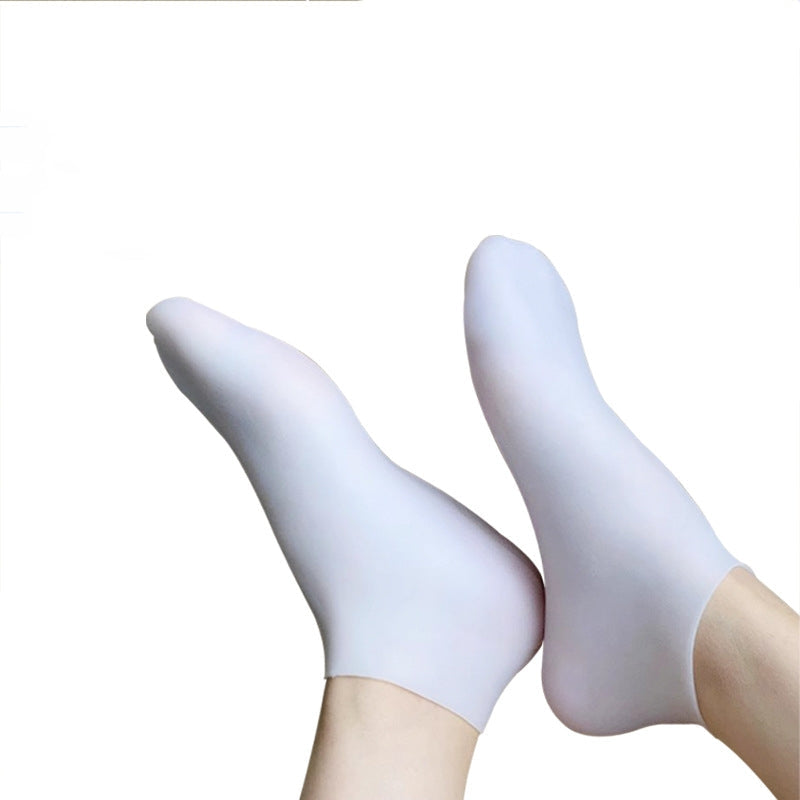 🧦 Hydraterende Silicone Voetsokken — Exfolierend, Wasbaar & Geschikt voor Mannen & Vrouwen ✨
