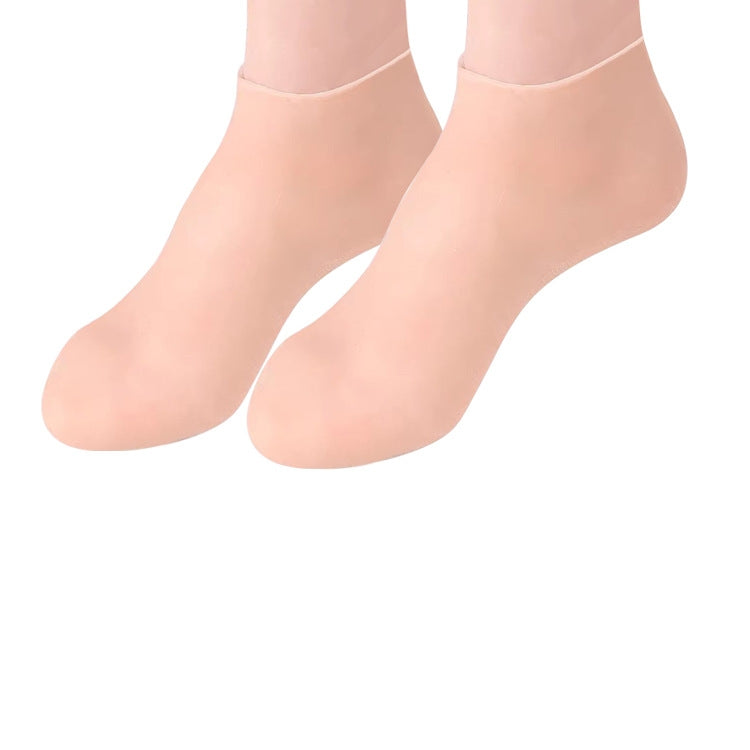 🧦 Hydraterende Silicone Voetsokken — Exfolierend, Wasbaar & Geschikt voor Mannen & Vrouwen ✨