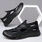 Lichtgewicht sandalen met zachte zool en holle mesh
