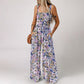 🌼Dames casual print overall met spaghettibandjes