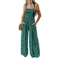 🌼Dames casual print overall met spaghettibandjes