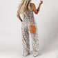 🌼Dames casual print overall met spaghettibandjes