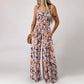 🌼Dames casual print overall met spaghettibandjes
