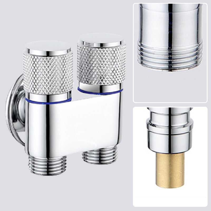 ✨1/2" dubbele schakeluitlaat hoekventiel