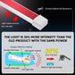 🚗✨ -50% ZOMERACTIE! LED Motorkaplamp – Scan Start Dynamisch Opstarten – 12V Universeel – Siliconen + LED – 1,2/1,5/1,8m – Wit/Blauw/Rood 🌟