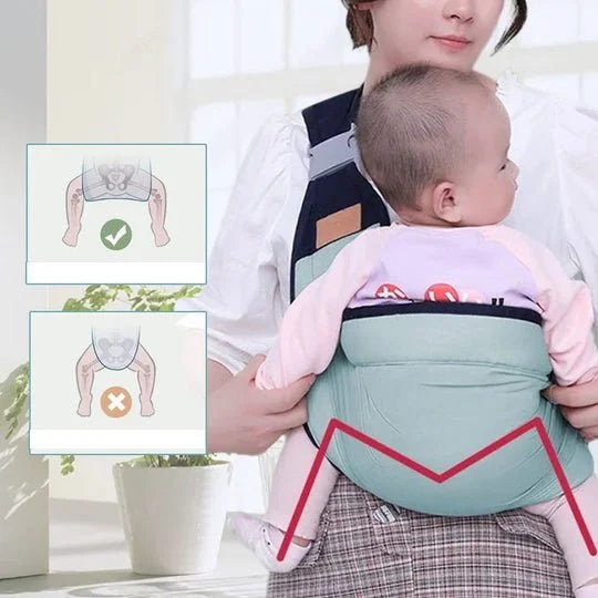Lichtgewicht Babydrager – Ergonomisch & Ademend – 0-36 Maanden
