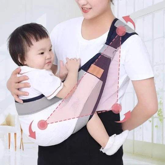 Lichtgewicht Babydrager – Ergonomisch & Ademend – 0-36 Maanden