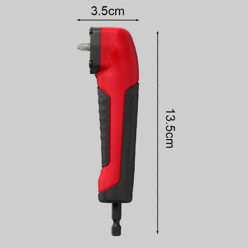 🔧 50% KORTING – Haakse Booradapter met Magnetische Draaihulp | Voor Moeilijk Bereikbare Plekken | Roestvrij Staal & Compact