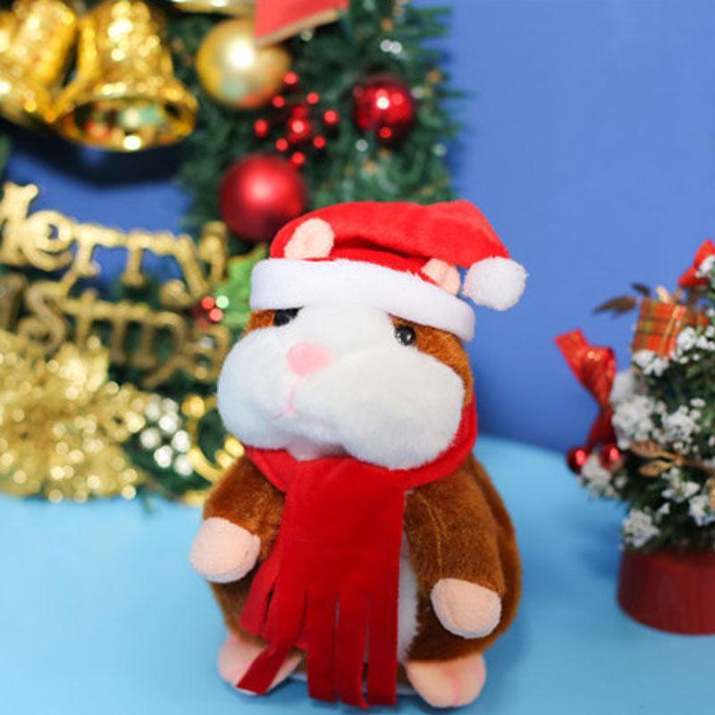 🎅🎄 The perfect Christmas gift!🎁Talking Hamster Plush Toy🐹