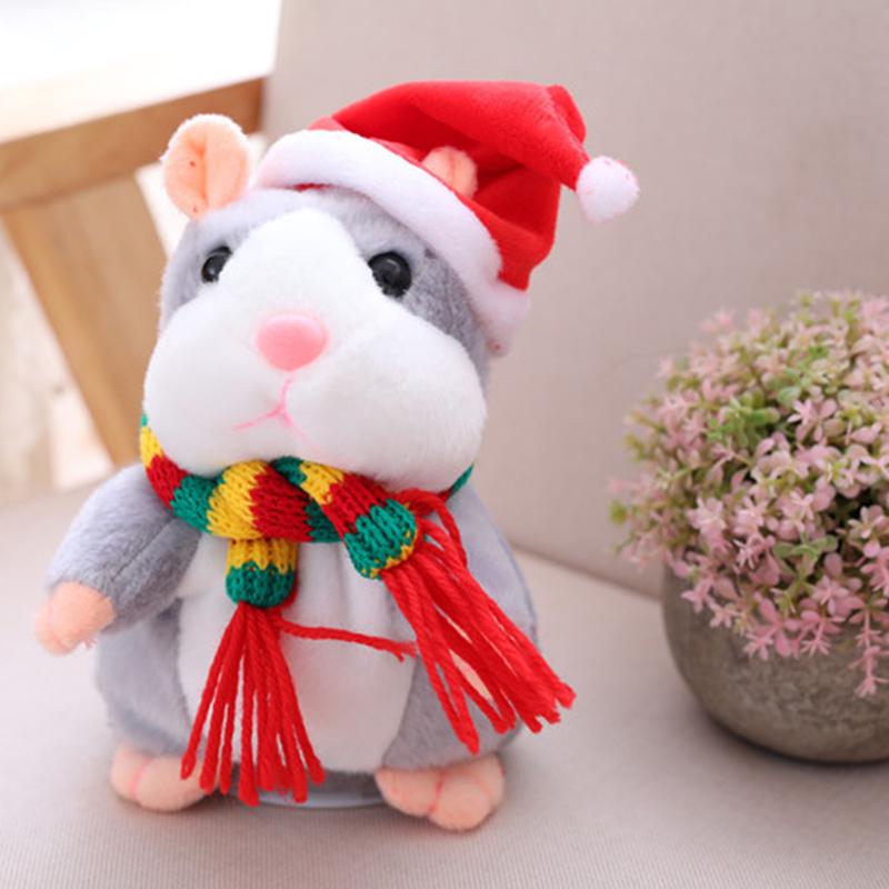 🎅🎄 The perfect Christmas gift!🎁Talking Hamster Plush Toy🐹