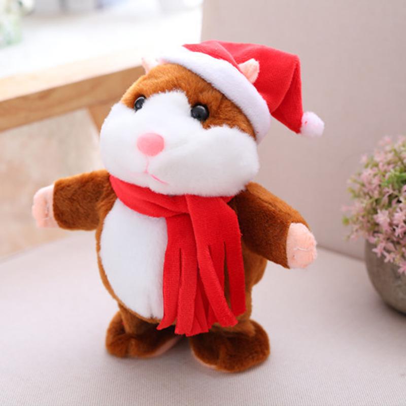 🎅🎄 The perfect Christmas gift!🎁Talking Hamster Plush Toy🐹