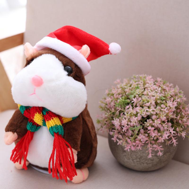🎅🎄 The perfect Christmas gift!🎁Talking Hamster Plush Toy🐹