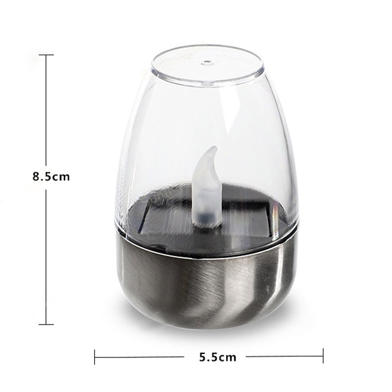 🕯️KOOP 2 KRIJG 1 GRATIS!☀️Set van 6 LED-tafellampen op zonne-energie – Vlamloos & Waterdicht, Automatisch aan/uit met schemersensor voor tuin & feestjes🏕️