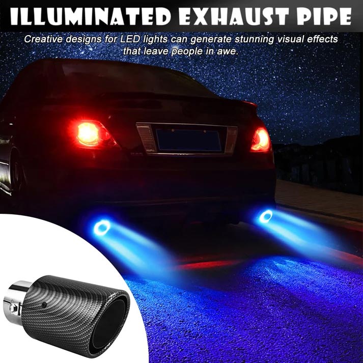✨Monteer & Het Lijkt Alsof Je Vuur Spuwt, LED's 's Nachts Super Vet | Geluid Wordt Zachter, Geen Klachten Van Buren | Zelf Monteren In 10 Minuten, Geen Garage Nodig | Carbon + RVS, Geen Roest Of Vervorming | HALF PRICE 🎉