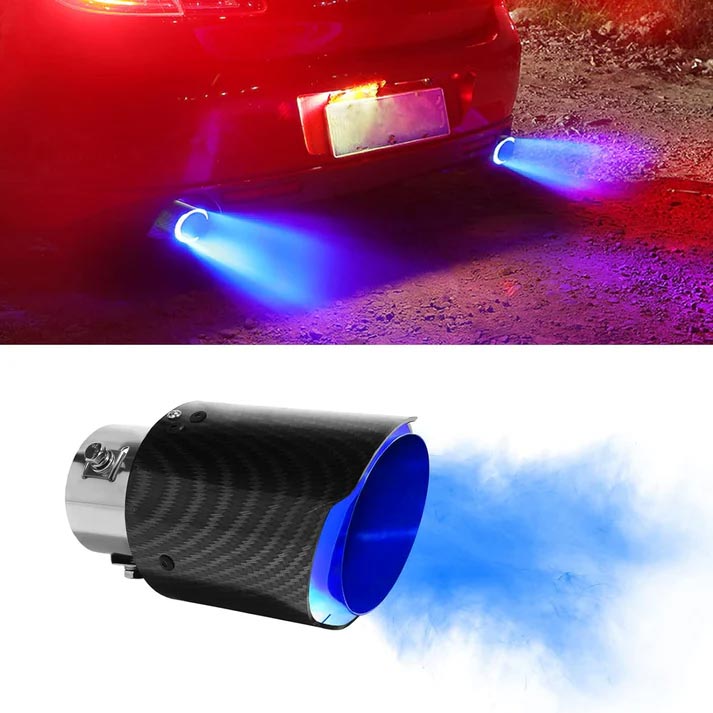 ✨Monteer & Het Lijkt Alsof Je Vuur Spuwt, LED's 's Nachts Super Vet | Geluid Wordt Zachter, Geen Klachten Van Buren | Zelf Monteren In 10 Minuten, Geen Garage Nodig | Carbon + RVS, Geen Roest Of Vervorming | HALF PRICE 🎉