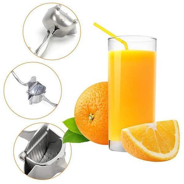 Roestvrijstalen Citruspers™ – Maximale Sapopbrengst | Hendelbediening | Makkelijk Schoon te Maken