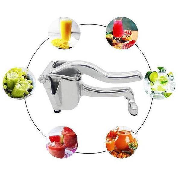 Roestvrijstalen Citruspers™ – Maximale Sapopbrengst | Hendelbediening | Makkelijk Schoon te Maken