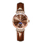 🔥Dames modieuze diamant maanster horloge