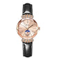 🔥Dames modieuze diamant maanster horloge