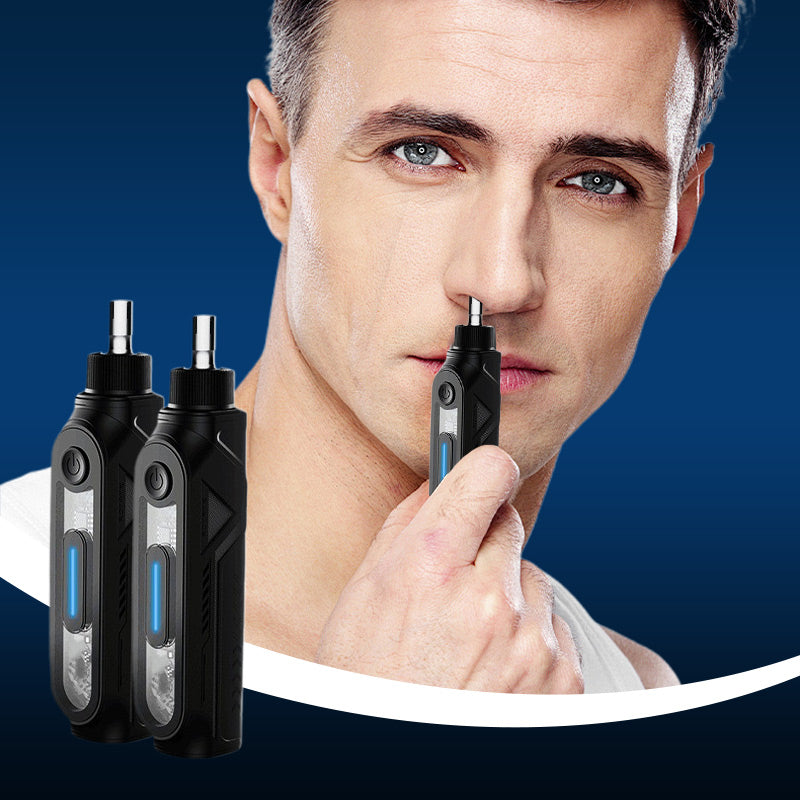 👃Mini Digitale Weergave Elektrische Multifunctionele Waterwasbare Neushaartrimmer🎀
