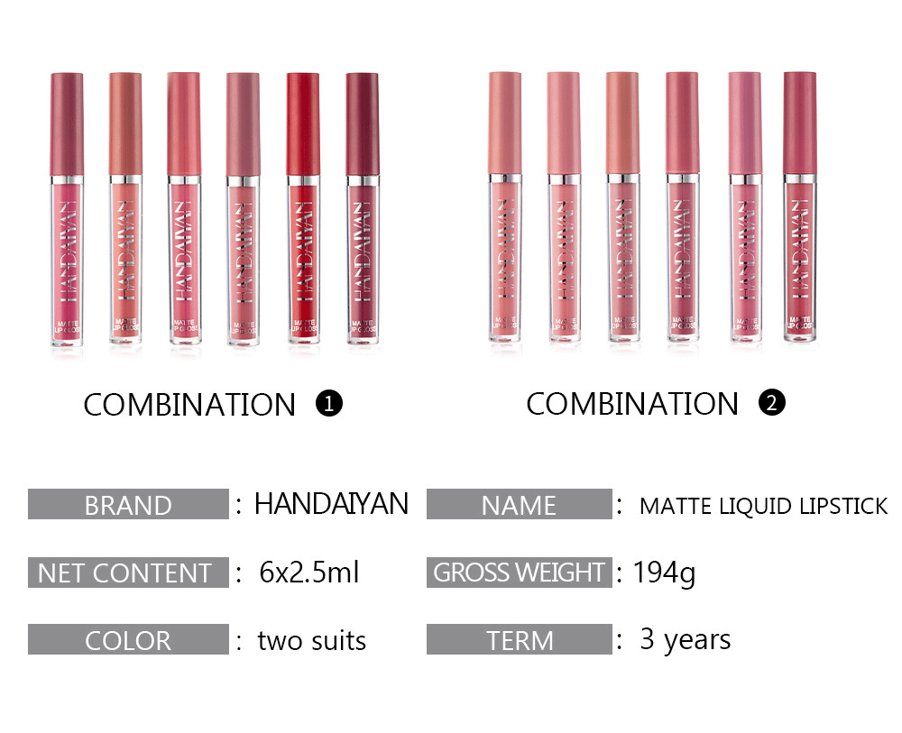 💋 2-in-1 Matte Liquid Lippenstift & Lipliner Set🎨