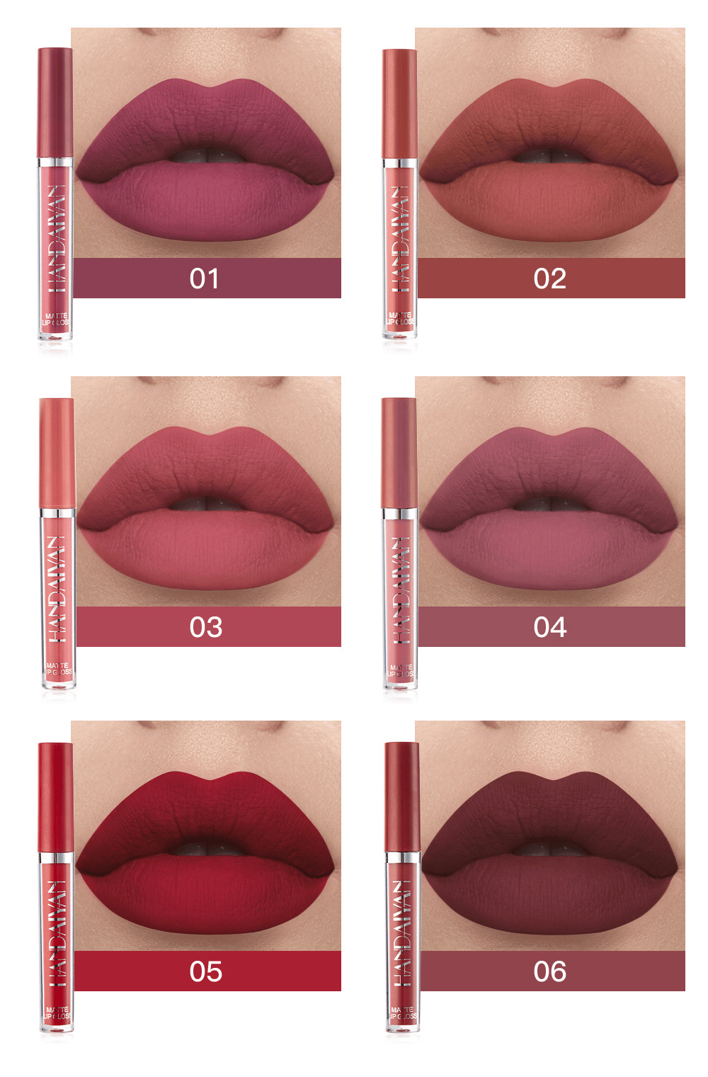 💋 2-in-1 Matte Liquid Lippenstift & Lipliner Set🎨