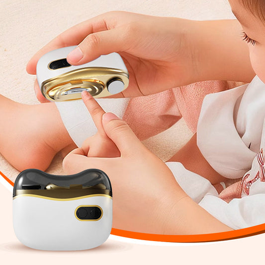 ✨2-IN-1 NAGELSET - Elektrische nagelknipper en polijstmachine, oplaadbaar en waterdicht voor thuisgebruik 🛁📦